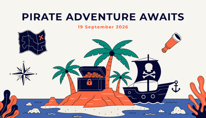 Pirate adventure awaits 19 september 2026