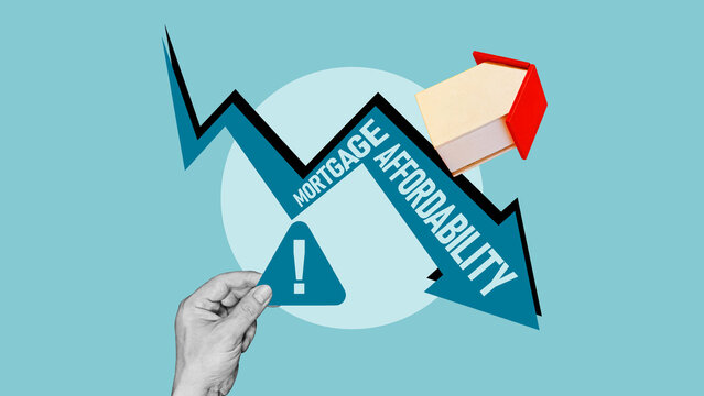 Mortgage affordability crisis driven by rising home prices, high interest rates and housing costs, making homeownership increasingly inaccessible for first time buyers