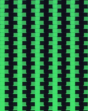 Abstract neon green and black pixelated digital matrix pattern for futuristic tech design backgrounds