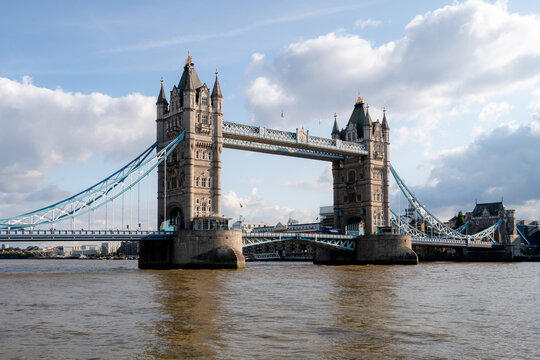 Tower Bridge over the River Thames in London, United Kingdom