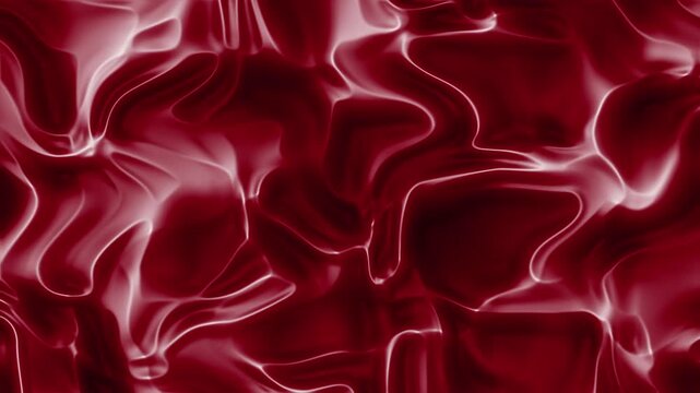 Dark red liquid abstract background like flowing blood. Perfect for horror, medical, or dramatic advertising videos.
