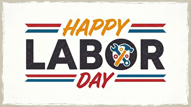 Celebrating labor day honoring the social and economic achievements of american workers
