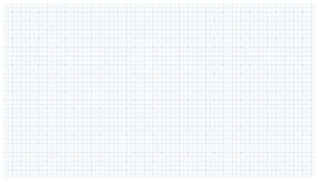 Aesthetic light blue grid and dot pattern, perfect for engineering drawings or graph paper background.