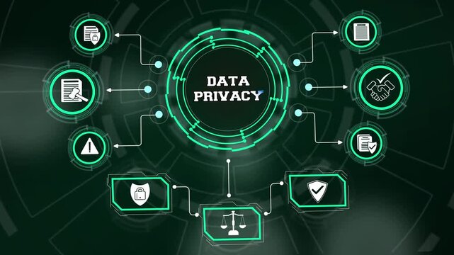 Centralized user data protection system managing encrypted network logs and Data privacy standards
