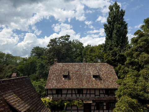 Alsace, villages de Riquewihr et Ribeauvill&eacute;