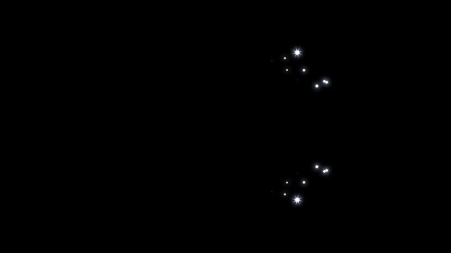 Colorful animation of glowing love. fast moving light lines. valentine day, mother day, love and marriage concept. glitter on black screen background. 4k cartoon doodle sparkles.