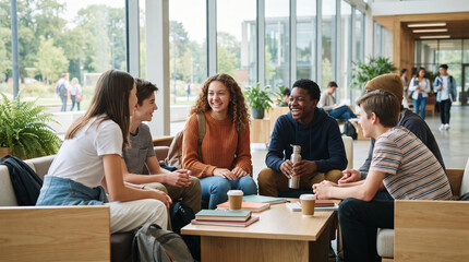 Obraz premium college students