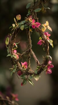 Illustration of a symbol representing harmony and affection