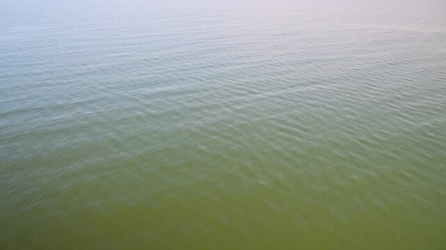 Gentle sea ripples on the Baltic Sea
