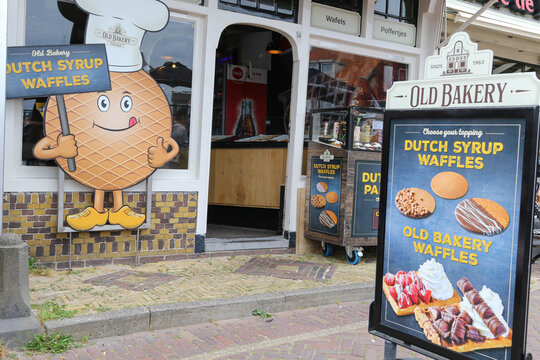 Old Bakery Waffle Shop in Volendam, Netherlands