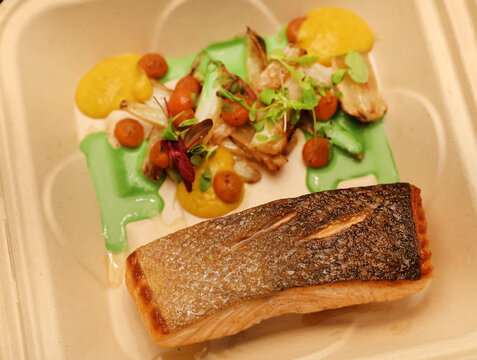 salmon entree