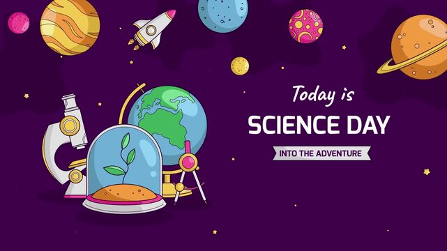 Modern Science of the Future laboratory research concept vector