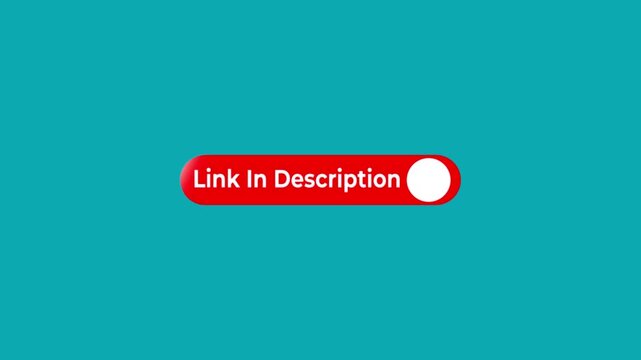 Link In Description Text Overlay Loop Animation Alpha Channel