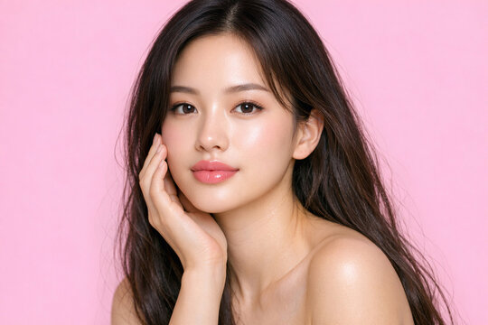 South Korean female singer posing for a modern pop promotional image.