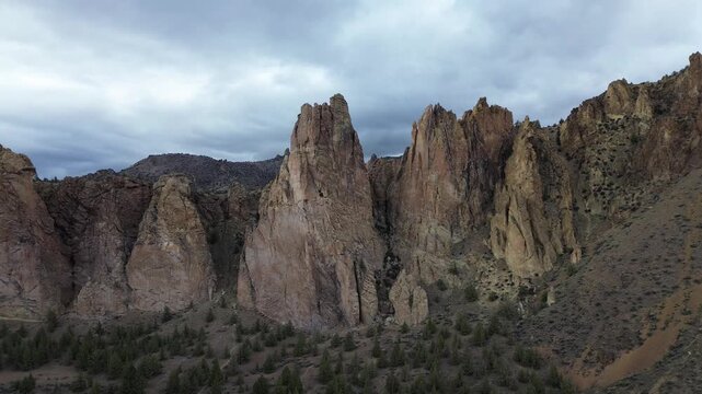 Landscape in Smith Rock State Park, Oregon