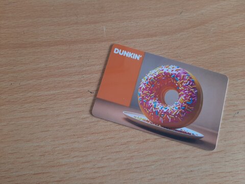 Dunkin' Indonesia physical DD Card member discounts
