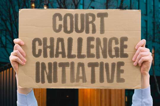 "Court Challenge Initiative" Legal action targets voter measure. COURT. CHALLENGE. INITIATIVE. LEGAL. MEASURE.