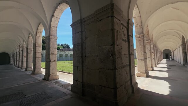 Certosa di San Giacomo Cloister Gardens Capri Island Italy