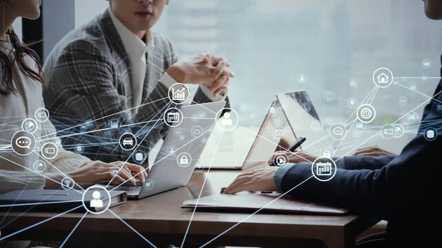 Business professional groups and networks. Meetings, systems, DX, IT, telecommunications, web, human resources, information, and the future.