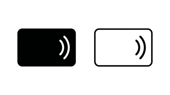 Simple speaker mute and unmute icons