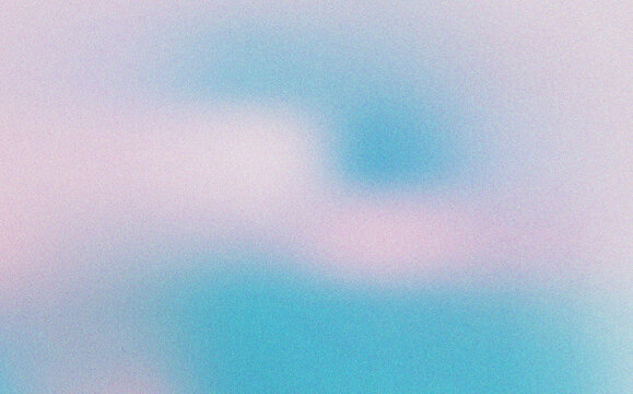Gentle pink and soft cyan grainy gradient texture for romantic wedding invitations and elegant feminine brand identity designs