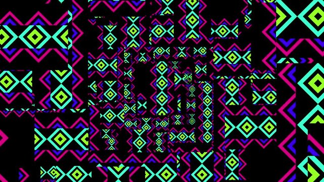 balkan geometric pattern