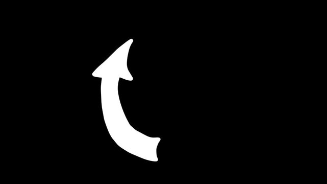 cute arrow spinning