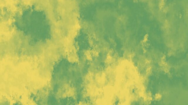 Green and Yellow CSS Gradient Background with Soft Cloud Texture and Bright Abstract Light