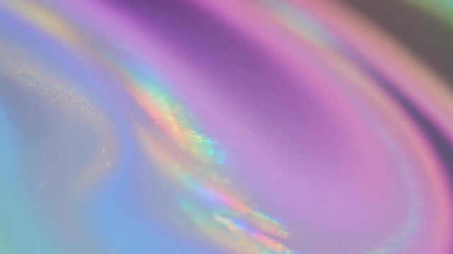 Abstract smooth red gradient background with noise concept. Soft pastel rainbow light reflections on smooth surface with dreamy abstract background