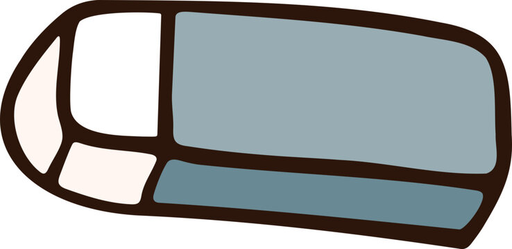 eraser vector illustration