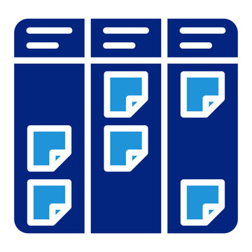 Kanban Icon Element For Design