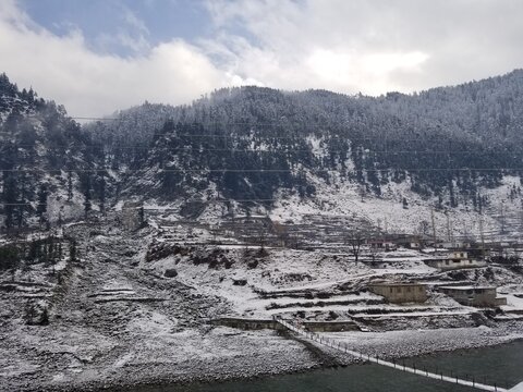 Villages and Valies in Mountains 