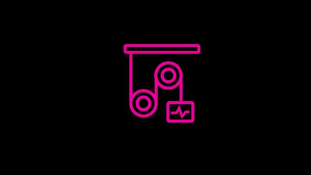 physics experiment animated icon