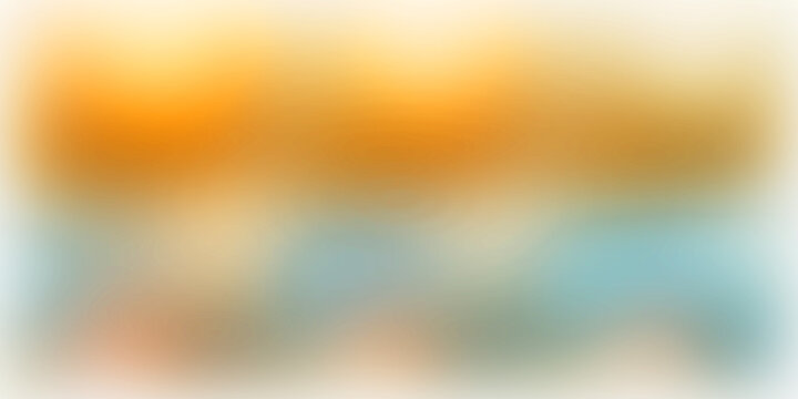 Softly blurred yellow and blue abstract background with gentle light transitions for peaceful design elements.