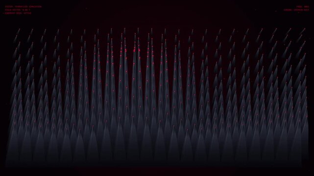 Sparkling fireworks display with streaks of light against dark night sky