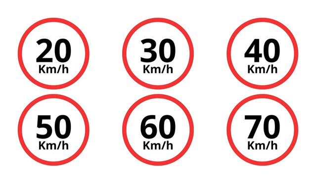 speed limit sign