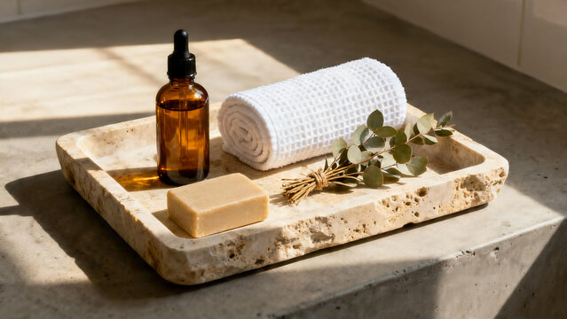  Minimalist luxury home spa essential oil set