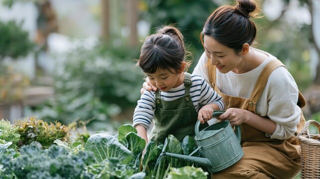 Nurturing Nature: A Family's Sustainable Gardening Journey