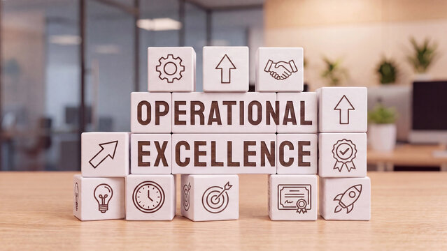 Operational excellence strategy for business efficiency quality improvement and workflow performance optimization
