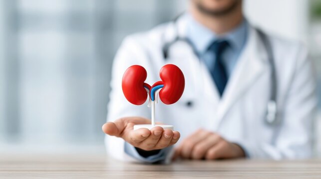 Kidney Disease Awareness Campaign with Physician and Model