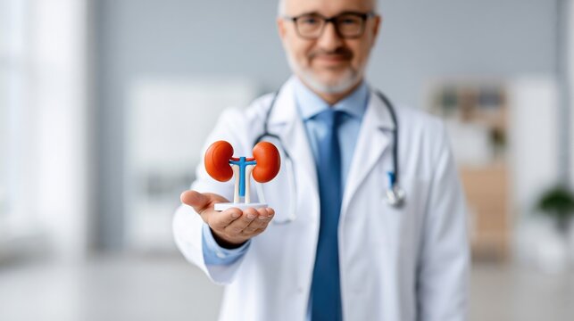 Kidney Health Awareness Campaign With Physician Model