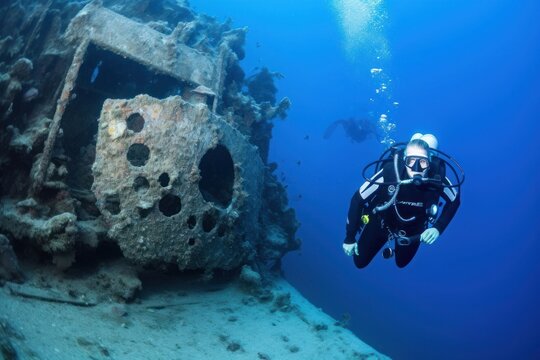 Thai underwater recreation adventure.