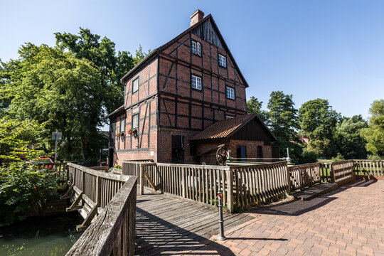 Klosterm&uuml;hle, Wienhausen, Niedersachsen, Deutschland, Wasserm&uuml;hle