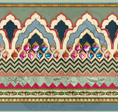 digital pattern print background design