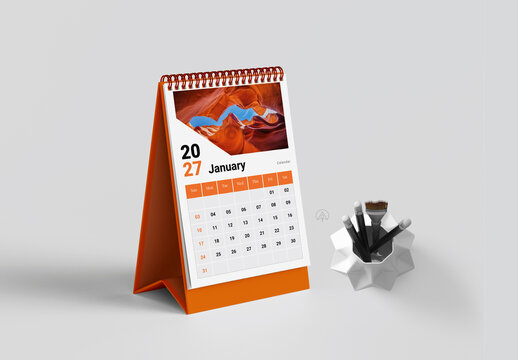 Desk Calendar 2027
