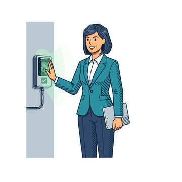 Passwordless biometric authentication for enterprise access security