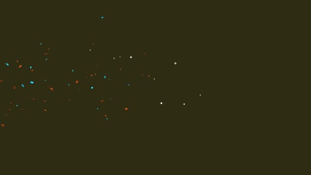 Dynamic glowing particle streaks in deep space cosmic background with video captures mesmerizing luminous particle trails streaking across dark cosmic expanse sci fi illumination (715)
