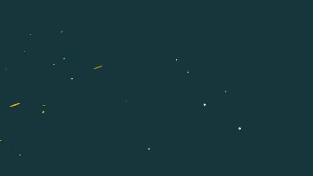 Cosmic glowing particles expanding through deep space darkness with video captures dynamic golden particles streaming across vast dark cosmic backdrop sense infinite depth energy (778)