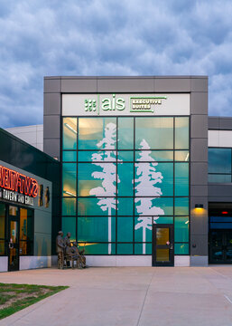 Utica, NY - Jul 22, 2026: Exterior view of AIS Executive Suites