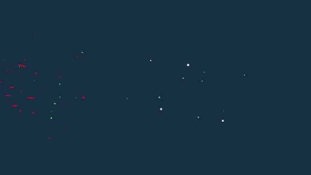 Cosmic glowing particles expanding across deep space night sky background with creating mesmerizing visual celestial movement captures dynamic glowing streaking across vast (669)